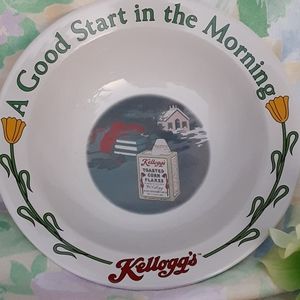 Vintage Kellogg's cereal bowl